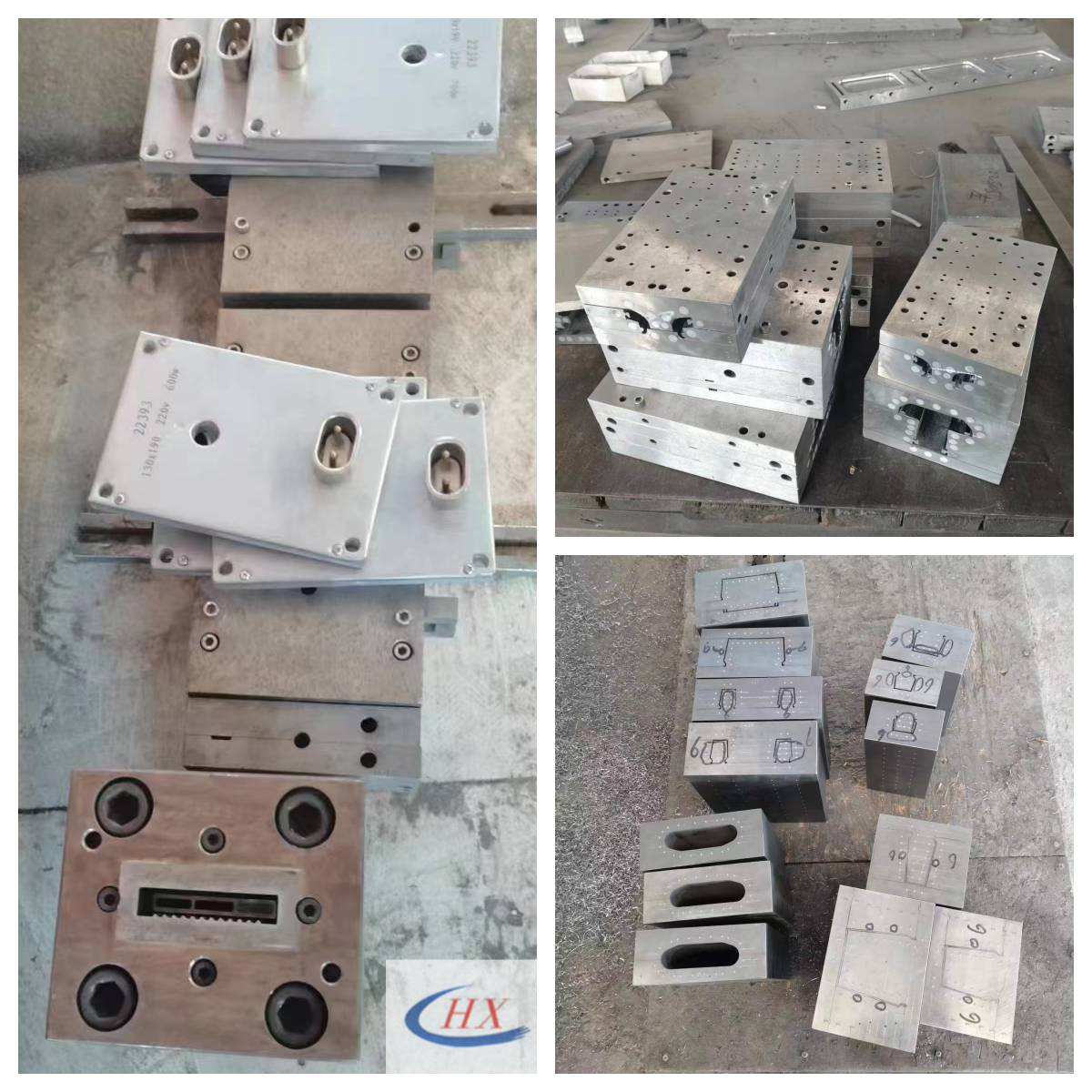 extrusio mould for PVC profiles